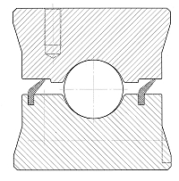 Kugel-Axiallager Kugel-Axiallager